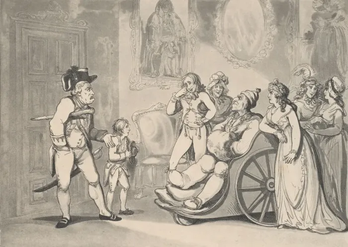 Framed Print : Lieutenant Bowling pleading the cause of young Rory to his Grandfather, May 12, 1800 Framed Print : Lieutenant Bowling pleading the cause of young Rory to his Grandfather, May 12, 1800