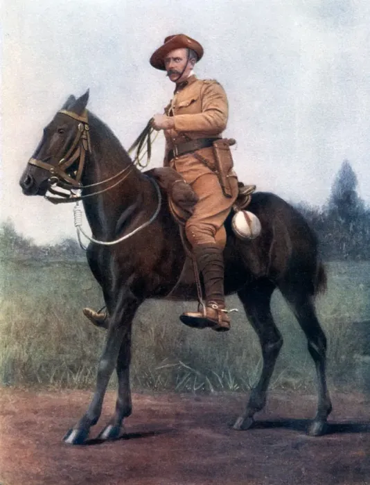 Framed Print : Lieutenant-Colonel Edward Bethune, commanding Bethunes Mounted Infantry, 1902. Artist: Earl de la Warr Framed Print : Lieutenant-Colonel Edward Bethune, commanding Bethunes Mounted Infantry, 1902. Artist: Earl de la Warr