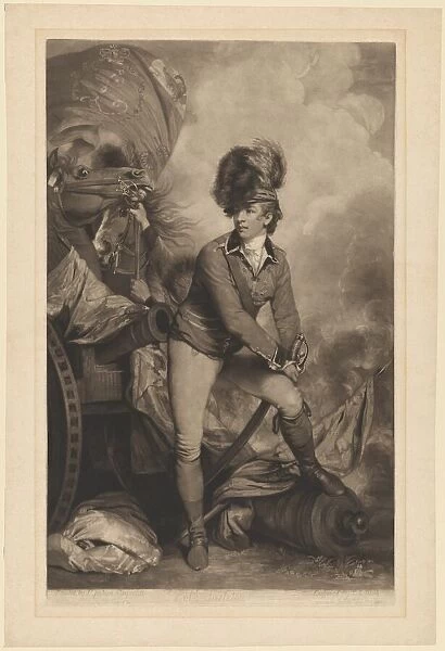 Lieutenant Colonel Sir Banastre Tarleton, published 1782. Creator: John Raphael Smith