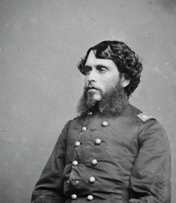 Framed Print : Lieutenant Colonel William H. Sackett, between 1855 and 1864. Creator: Unknown Framed Print : Lieutenant Colonel William H. Sackett, between 1855 and 1864. Creator: Unknown