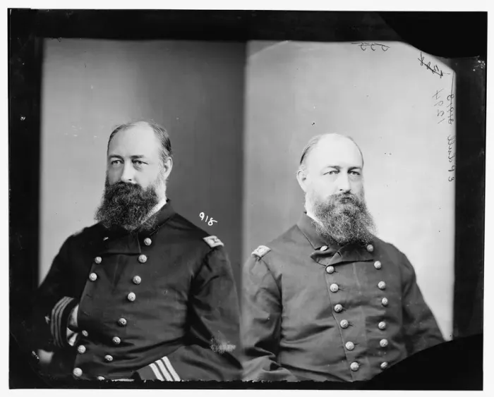 Framed Print : Lieutenant Commander Edward Phelps Lull, 1865-1880. Creator: Unknown Framed Print : Lieutenant Commander Edward Phelps Lull, 1865-1880. Creator: Unknown
