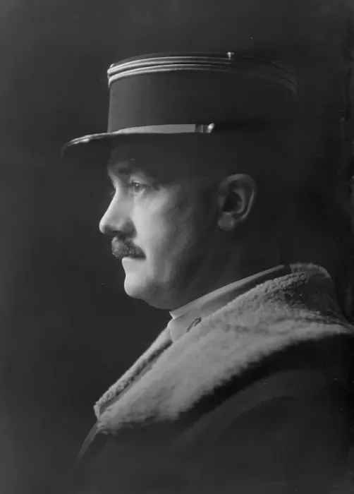 Framed Print : Lieutenant DeBrousse, portrait photograph, 1919 Feb. 3. Creator: Arnold Genthe Framed Print : Lieutenant DeBrousse, portrait photograph, 1919 Feb. 3. Creator: Arnold Genthe