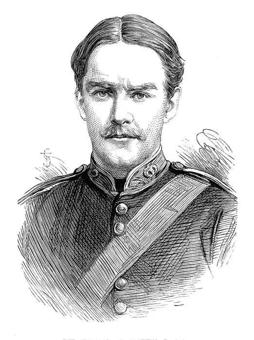 Framed Print : Lieutenant E. Hardy, R.H.A. killed in action, Dec. 11 1879, (1880). Creator: Unknown Framed Print : Lieutenant E. Hardy, R.H.A. killed in action, Dec. 11 1879, (1880). Creator: Unknown