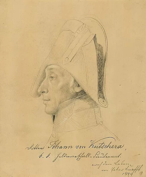 Lieutenant Field Marshal Johann Ritter von Kutschera, 1814. Creator: Johann Peter Krafft