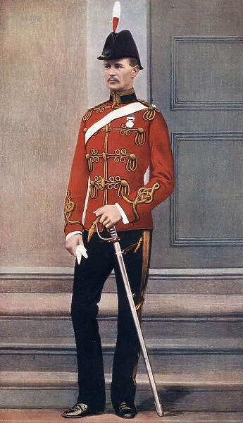 Lieutenant Frederick Hugh Sherston Roberts, British soldier, 1902.Artist: Lafayette
