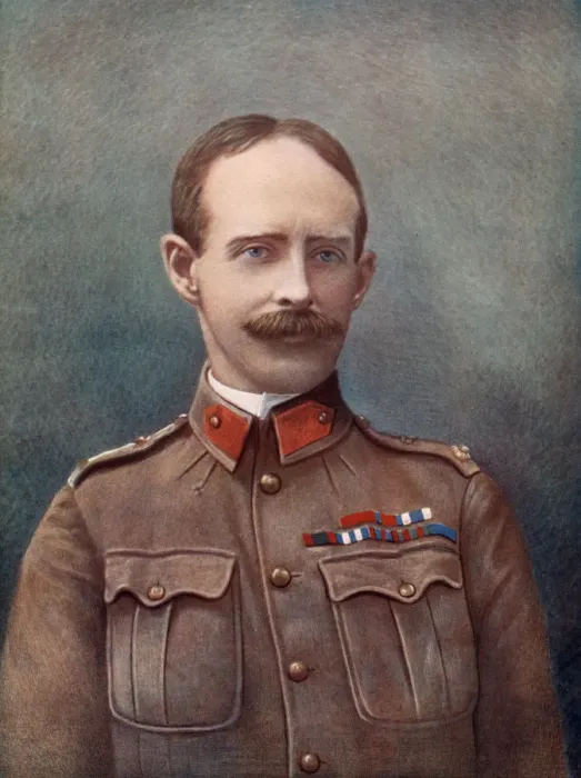 Framed Print : Lieutenant-General Ian Hamilton, commanding Mounted Infantry Division, South Africa Field Force, 190Artist: Navy & Army Framed Print : Lieutenant-General Ian Hamilton, commanding Mounted Infantry Division, South Africa Field Force, 190Artist: Navy & Army