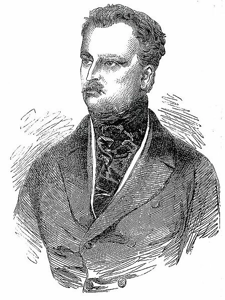 Lieutenant-General Joseph von Radowitz, 1850. Creator: Unknown
