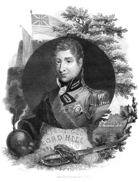 Framed Print : Lieutenant General Lord Hill, 1816. Artist: I Brown Framed Print : Lieutenant General Lord Hill, 1816. Artist: I Brown