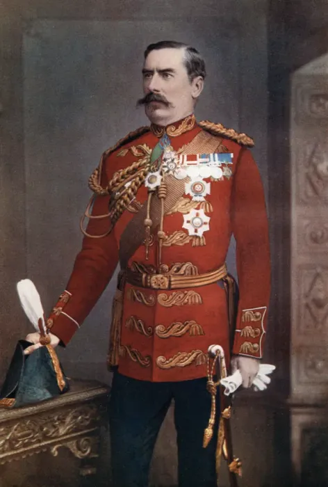 Framed Print : Lieutenant-General Sir Baker Creed Russell, commanding Southern District, 1902. Artist: Maull & Fox Framed Print : Lieutenant-General Sir Baker Creed Russell, commanding Southern District, 1902. Artist: Maull & Fox