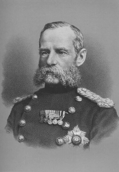 Lieutenant General Sir Frederick Roberts, British soldier, c1880 (1883)