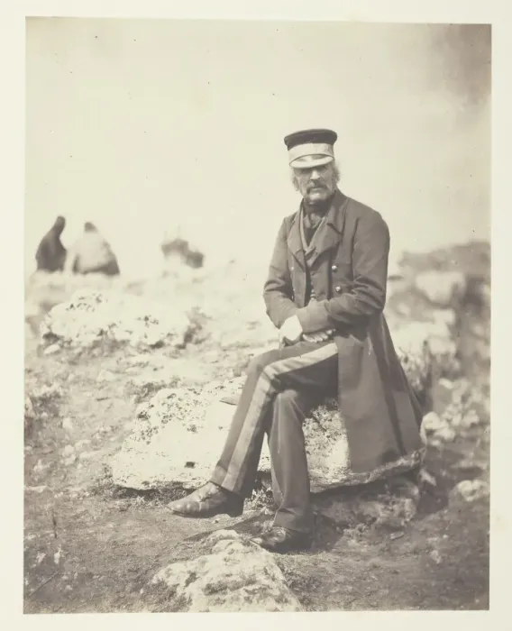 Framed Print : Lieutenant General Sir J. L. Pennefather, K. C. B. 1855. Creator: Roger Fenton Framed Print : Lieutenant General Sir J. L. Pennefather, K. C. B. 1855. Creator: Roger Fenton