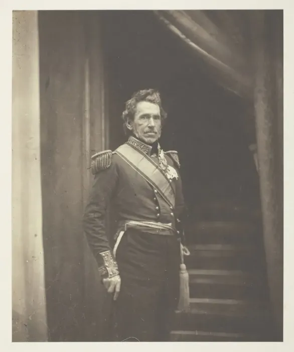 Framed Print : Lieutenant General Sir de Lacy Evans, G. C. B. 1855. Creator: Roger Fenton Framed Print : Lieutenant General Sir de Lacy Evans, G. C. B. 1855. Creator: Roger Fenton