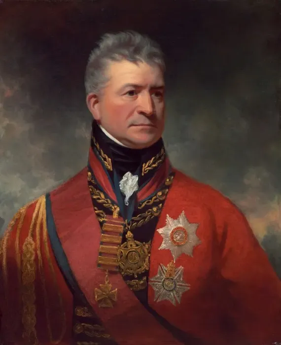 Framed Print : Lieutenant-General Sir Thomas Picton, 1815 / 1817. Creator: Sir William Beechey Framed Print : Lieutenant-General Sir Thomas Picton, 1815 / 1817. Creator: Sir William Beechey