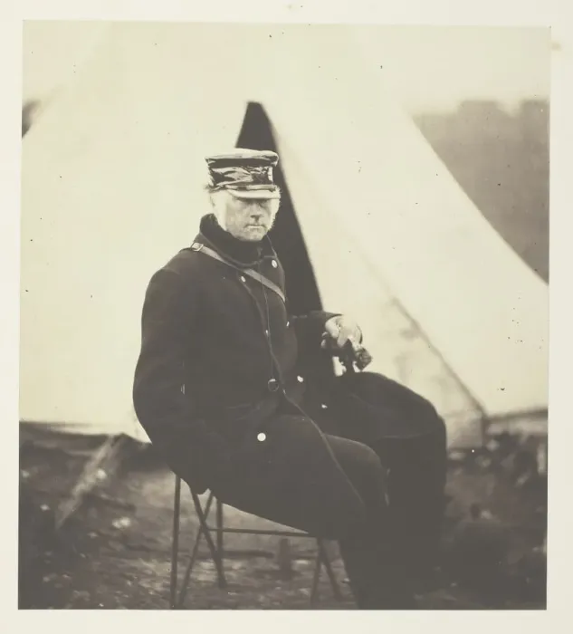 Framed Print : Lieutenant General Sir W. J. Codrington, K. C. B. 1855. Creator: Roger Fenton Framed Print : Lieutenant General Sir W. J. Codrington, K. C. B. 1855. Creator: Roger Fenton
