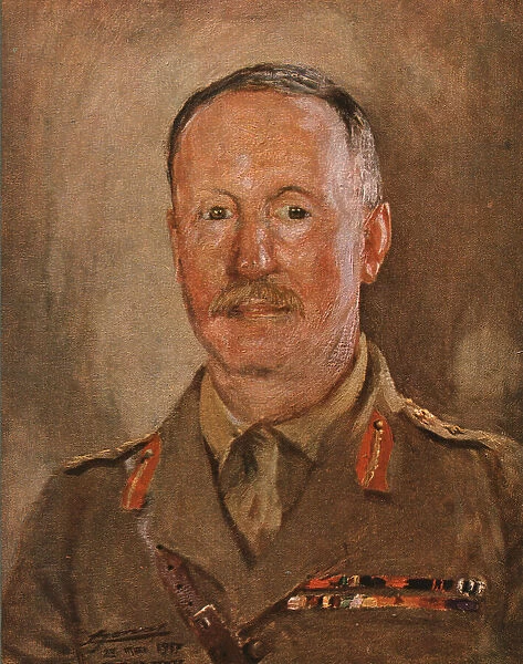 Lieutenant-general Sir W.P. Pulteney, 1917. Creator: Unknown