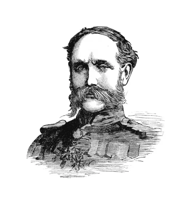 Framed Print : Lieutenant-General Willis, Commanding the First Division, c1882 Framed Print : Lieutenant-General Willis, Commanding the First Division, c1882