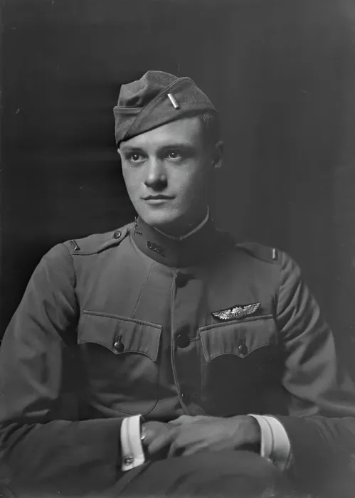 Framed Print : Lieutenant Gibson, portrait photograph, 1918 Nov. 5. Creator: Arnold Genthe Framed Print : Lieutenant Gibson, portrait photograph, 1918 Nov. 5. Creator: Arnold Genthe