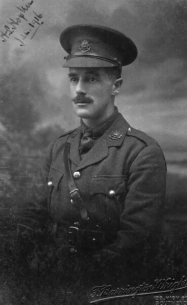 Lieutenant Hopkins, January 1916