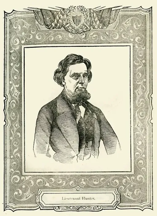 Framed Print : Lieutenant Hunter, 1849. Creator: Unknown Framed Print : Lieutenant Hunter, 1849. Creator: Unknown