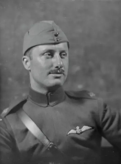 Framed Print : Lieutenant John Renne, portrait photograph, 1918 May. Creator: Arnold Genthe Framed Print : Lieutenant John Renne, portrait photograph, 1918 May. Creator: Arnold Genthe