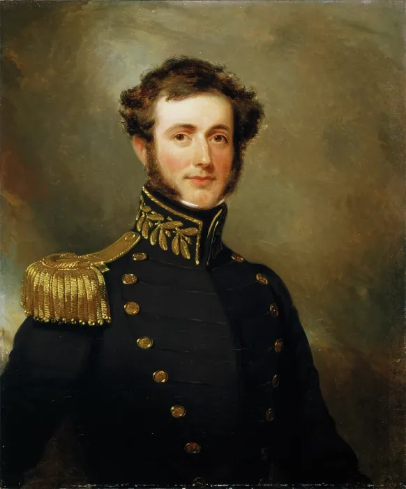 Framed Print : Lieutenant Philip Augustus Stockton, 1833. Creator: Henry Inman Framed Print : Lieutenant Philip Augustus Stockton, 1833. Creator: Henry Inman
