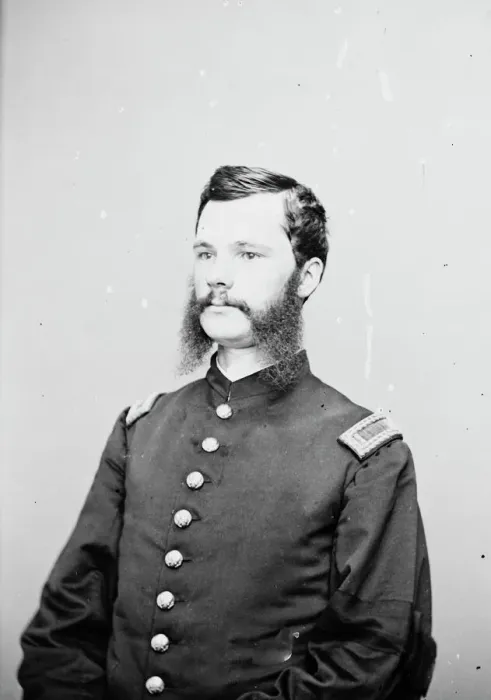 Framed Print : Lieutenant W. H. Bingham, US Army, between 1855 and 1865. Creator: Unknown Framed Print : Lieutenant W. H. Bingham, US Army, between 1855 and 1865. Creator: Unknown