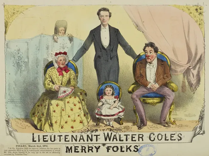 Framed Print : Lieutenant Walter Coles Merry Folks, 1872. Creator: Unknown Framed Print : Lieutenant Walter Coles Merry Folks, 1872. Creator: Unknown