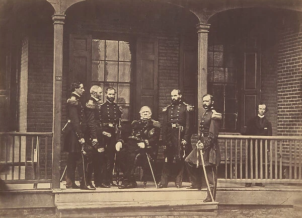 Lieutenent General Scott, General-in-Chief U. S. Army, & Staff, September 6, 1861