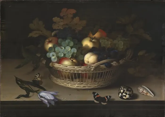 Framed Print : Still Life, 1605-1657. Creator: Balthasar van der Ast Framed Print : Still Life, 1605-1657. Creator: Balthasar van der Ast