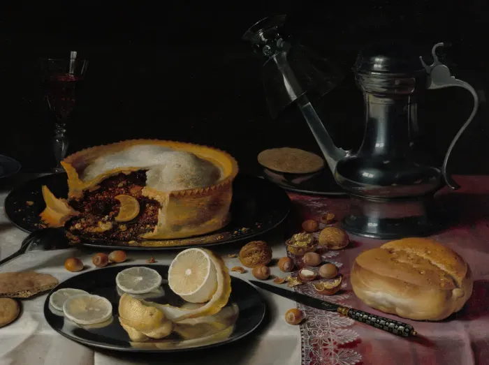 Framed Print : Still Life, about 1625. Creator: Pieter Claesz Framed Print : Still Life, about 1625. Creator: Pieter Claesz