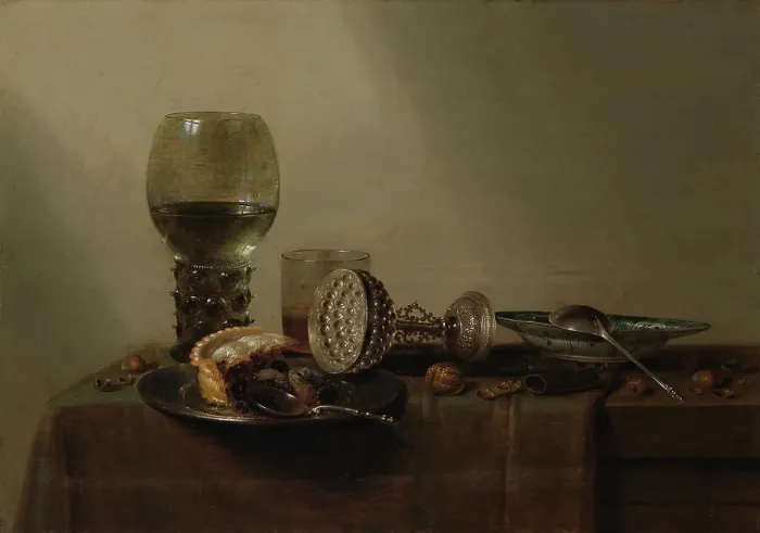 Framed Print : Still Life, 1637. Creator: Willem Claesz. Heda Framed Print : Still Life, 1637. Creator: Willem Claesz. Heda