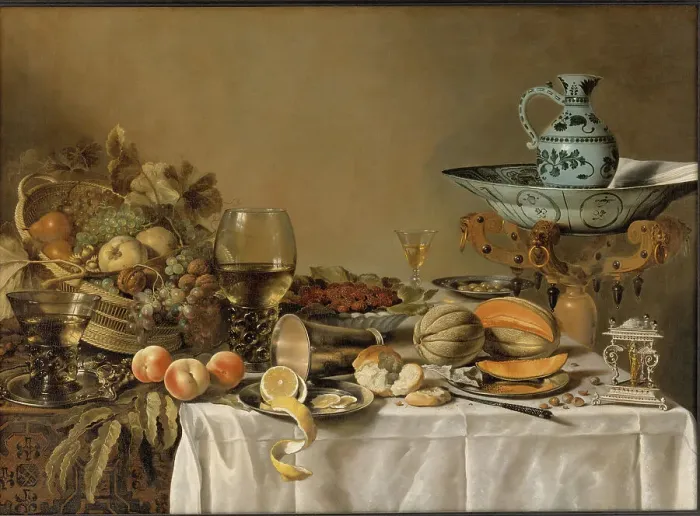 Framed Print : Still Life, 1640-1649. Creator: Pieter Claesz Framed Print : Still Life, 1640-1649. Creator: Pieter Claesz