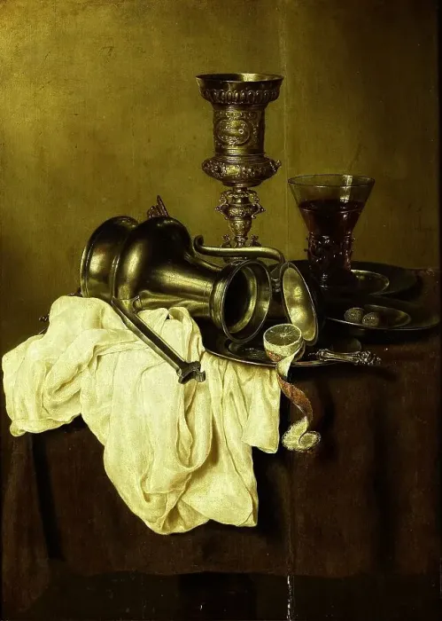 Framed Print : Still Life, 1642. Creator: Gerrit Willemsz. Heda Framed Print : Still Life, 1642. Creator: Gerrit Willemsz. Heda