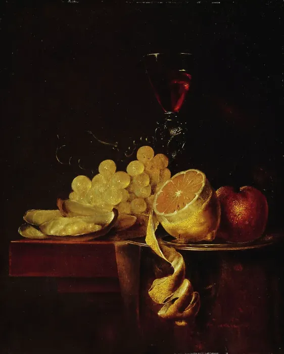 Framed Print : Still life, 1661. Creator: Godfriedt von Bochoutt Brugge Framed Print : Still life, 1661. Creator: Godfriedt von Bochoutt Brugge