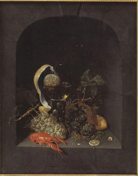 Still Life, 1672. Creator: Nicolaes van Gelder
