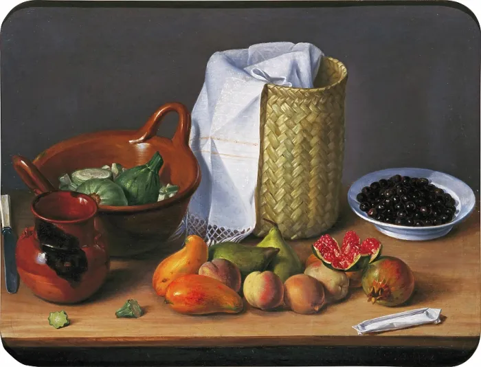 Framed Print : Still Life, 1840-1860. Creator: Arrieta, Jose Agustin (1802-1879) Framed Print : Still Life, 1840-1860. Creator: Arrieta, Jose Agustin (1802-1879)