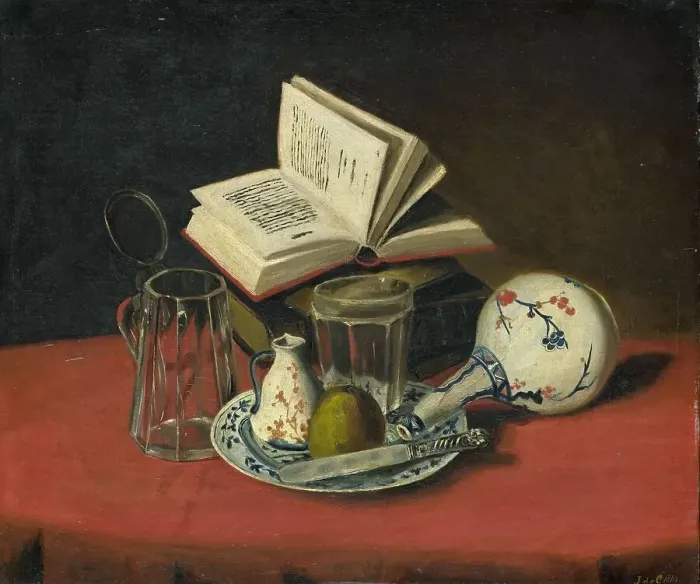 Framed Print : Still Life, 1860. Creator: J de Clercq Framed Print : Still Life, 1860. Creator: J de Clercq