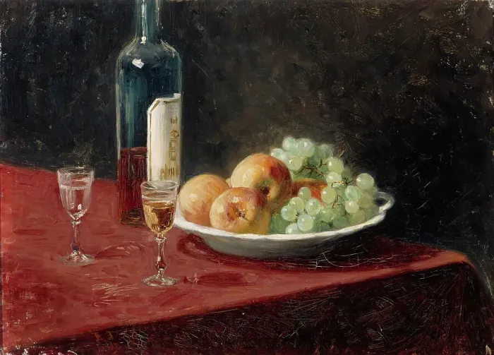 Framed Print : Still Life, 1890. Creator: Elin Danielson-Gambogi Framed Print : Still Life, 1890. Creator: Elin Danielson-Gambogi