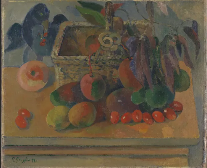 Framed Print : Still Life, 1899. Creator: Gauguin, Paul Eugene Henri (1848-1903) Framed Print : Still Life, 1899. Creator: Gauguin, Paul Eugene Henri (1848-1903)