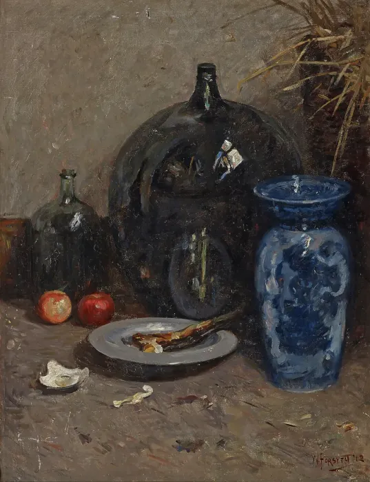 Framed Print : Still Life, 1912. Creator: William Forsyth Framed Print : Still Life, 1912. Creator: William Forsyth