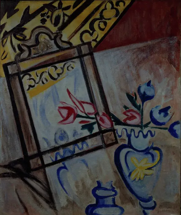 Framed Print : Still Life, 1913. Artist: Rozanova, Olga Vladimirovna (1886-1918) Framed Print : Still Life, 1913. Artist: Rozanova, Olga Vladimirovna (1886-1918)