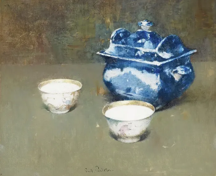 Framed Print : Still Life, about 1913. Creator: Emil Carlsen Framed Print : Still Life, about 1913. Creator: Emil Carlsen