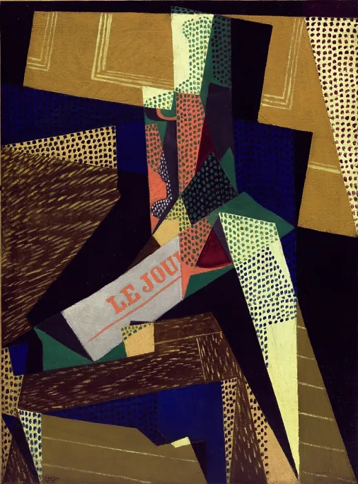 Framed Print : Still Life, 1916. Creator: Juan Gris Framed Print : Still Life, 1916. Creator: Juan Gris