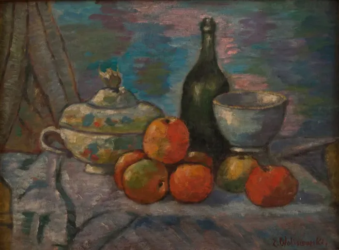 Framed Print : Still Life, 1920s. Artist: Waliszewski, Zygmunt (1897-1936) Framed Print : Still Life, 1920s. Artist: Waliszewski, Zygmunt (1897-1936)