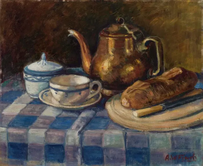 Framed Print : Still Life, 1925. Creator: Alfred William Finch