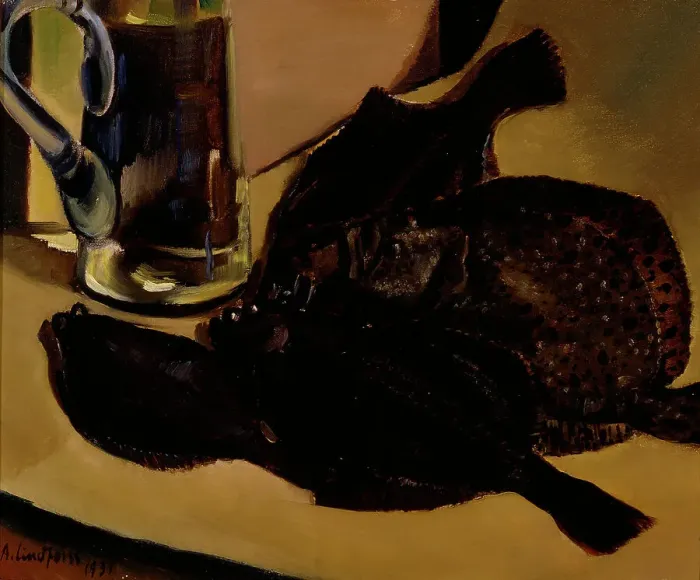Framed Print : Still Life, 1931. Creator: Anton Lindforss Framed Print : Still Life, 1931. Creator: Anton Lindforss