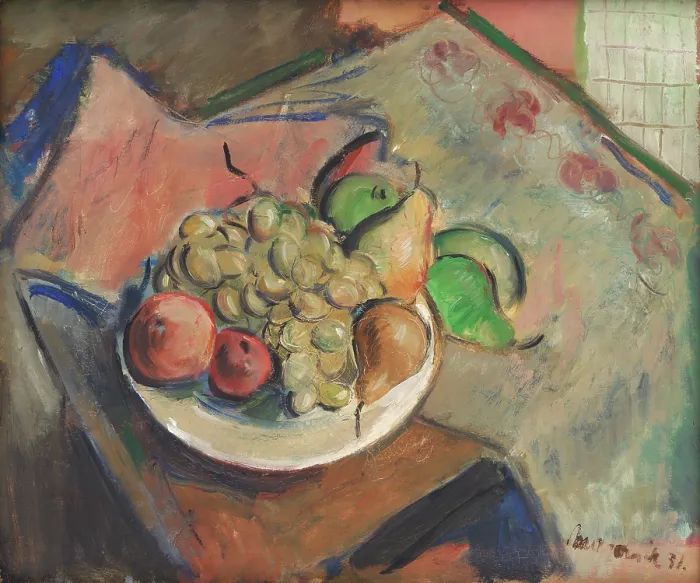 Framed Print : Still Life, 1931. Creator: Cyprian Majernik Framed Print : Still Life, 1931. Creator: Cyprian Majernik