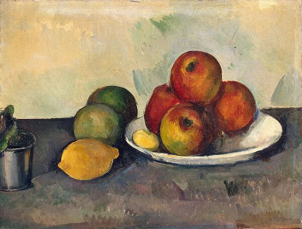 Still Life with Apples, c1890. Artist: Paul Cezanne
