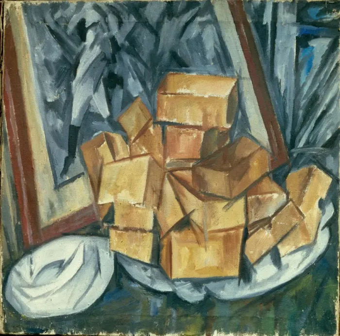 Framed Print : Still Life. Artist: Le Dantyu, Mikhail Vasilyevich (1891-1917) Framed Print : Still Life. Artist: Le Dantyu, Mikhail Vasilyevich (1891-1917)