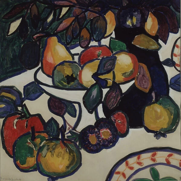 Still life. Artist: Malevich, Kasimir Severinovich (1878-1935)